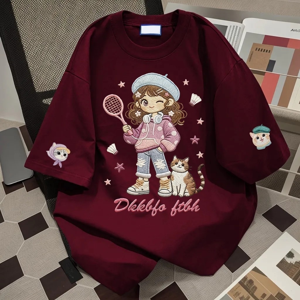 🌷Su.Tee🌷เสื้อแฟชั่น ใส่สบาย เสื้อยืดแขนสั้น ลาย เสื้อ