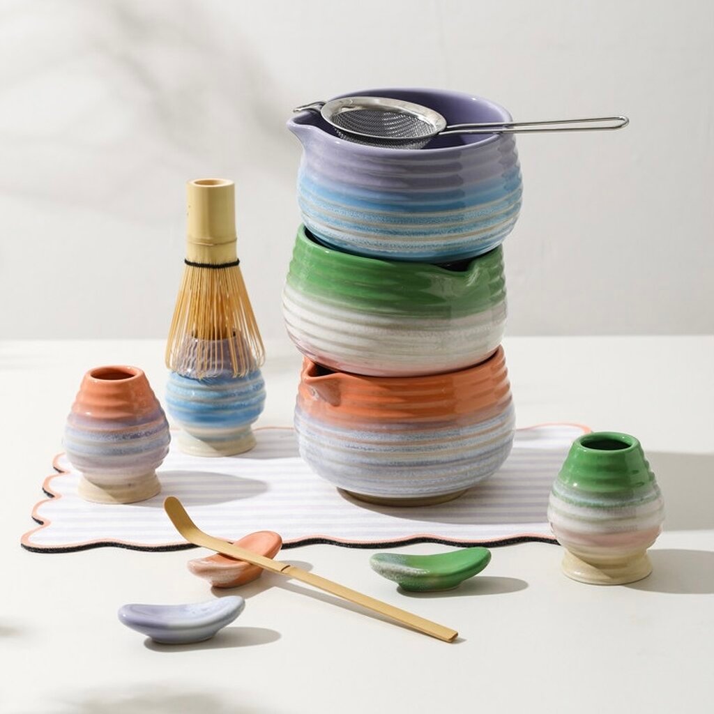 Matcha Whisk Set / ชุดชงมัทฉะ 7ชิ้น / พาสเทล