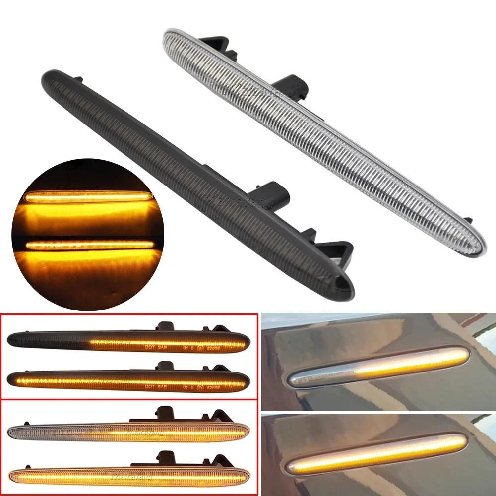 2 ชิ้นแบบไดนามิก LED Side Marker โคมไฟไฟเลี้ยวไฟกระพริบไหลสําหรับ Alfa Romeo Giulietta 940 Veloce Ti