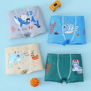 ชุดชั้นในเด็กแบบใหม่ แพ็ค 4 ชิ้น หลากหลายสไตล์ ลวดลายน่ารัก เนื้อผ้านุ่ม สวมใส่สบาย จัดส่งจากกรุงเทพฯ