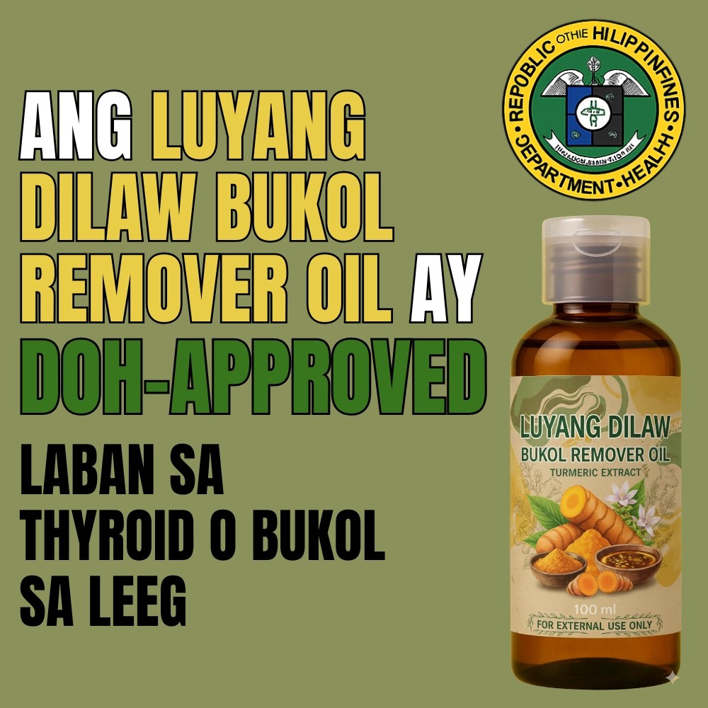 LUYANG DILAW Bukol Remover Oil สําหรับทรีตเมนต์ไทรอยด์