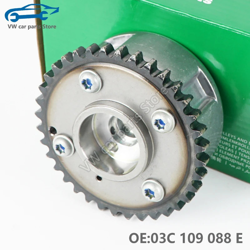 03ค109088C Cam Cam Camshaft Adjuster เกียร์สําหรับ EA111 1.4T Audi A1 A3 S3 VW Beetle Jetta Scirocco