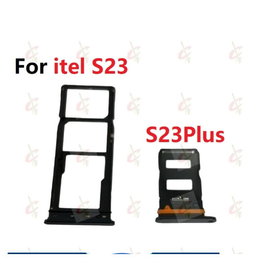 ที่วางถาดซิมการ์ดสําหรับ itel S23 Plus S23+ S665L S681LN
