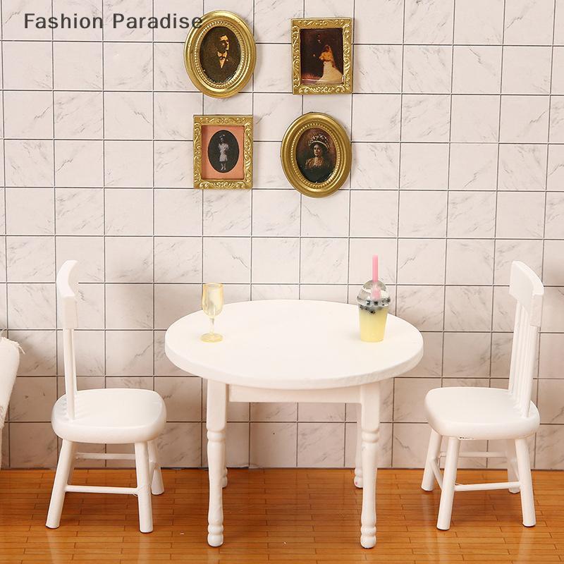 [chenyoubing] Dollhouse Miniature Furniture Chair Model Doll House Decor Doll House Decorative Bouti