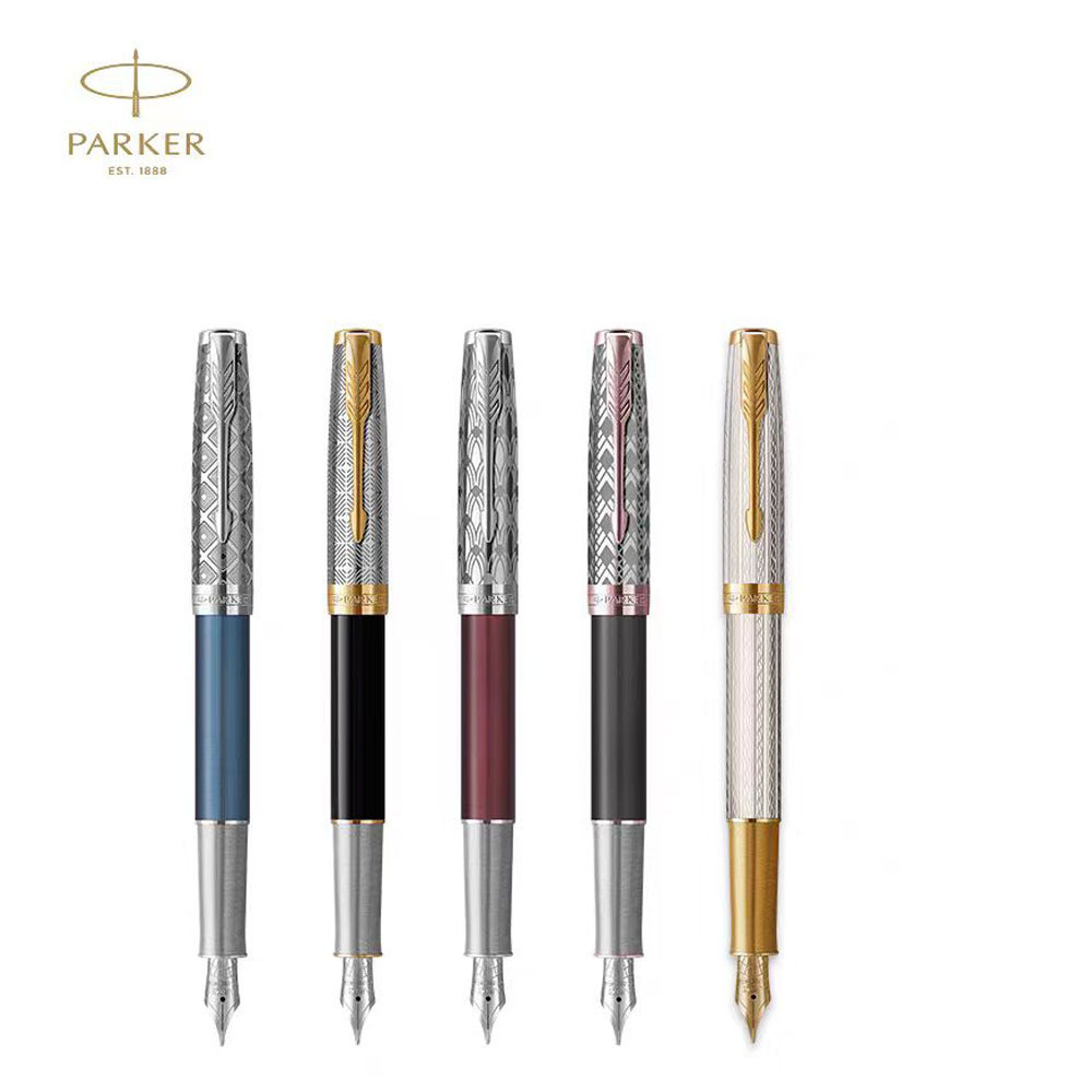 PARKER PARKER PARKER PARKER Series PARKER Fleeting Ink Pen High-End Business Office 18K Gold Pen 020