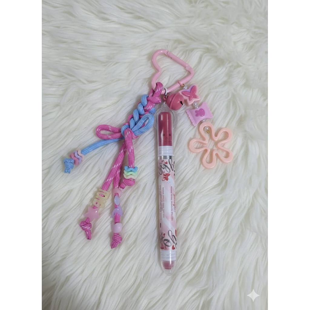 GANTUNGAN CUTE BAGCHARM + PLOSSA SARANGHEO VALENTINE EDITION SERIES KEYCHAIN HANDMADE BAG HANGER