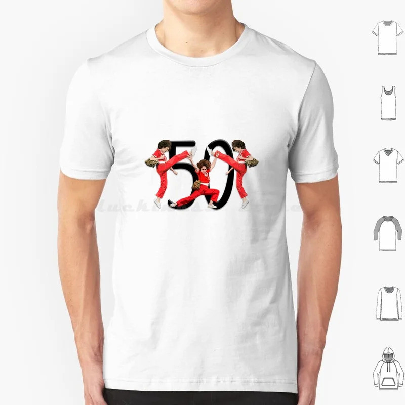 เสื้อยืด 50-Fifty Years Old ไซส์ใหญ่ ผ้าฝ้าย 100% ยืดหยุ่น 50 Fifty Years Old