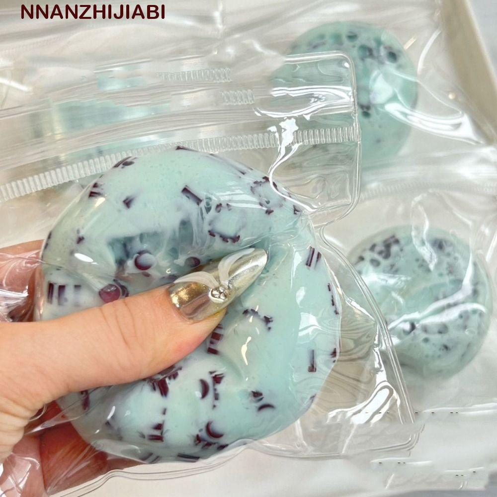 NANZHIJIABI ของเล่นหยิก, ของเล่นบีบรูปทรงสด, ตลก Fidget Butter Feel สมจริง Handmade Ball ของเล่นเด็กของขวัญวันเกิด