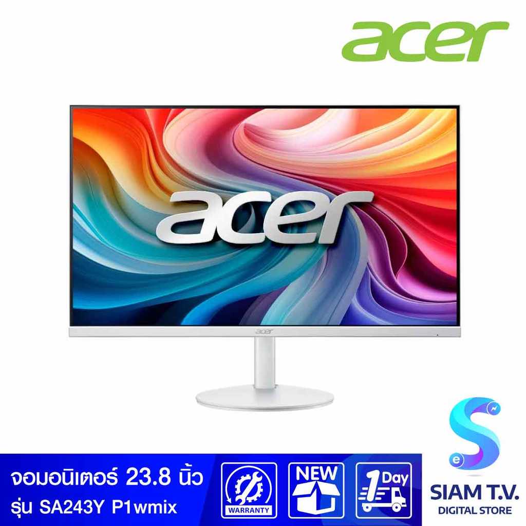 MONITOR (จอมอนิเตอร์) ACER SA243Y P1WMIX - 23.8 INCH โดย สยามทีวี by Siam T.V.