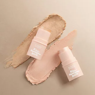 SASI Kiss & Highlighter Stick 4g ศศิ คิส แอนด์ ไฮไลท์เตอร์ สติ๊ก ไฮไลท์เนื้อครีมในรูปแบบแท่ง.