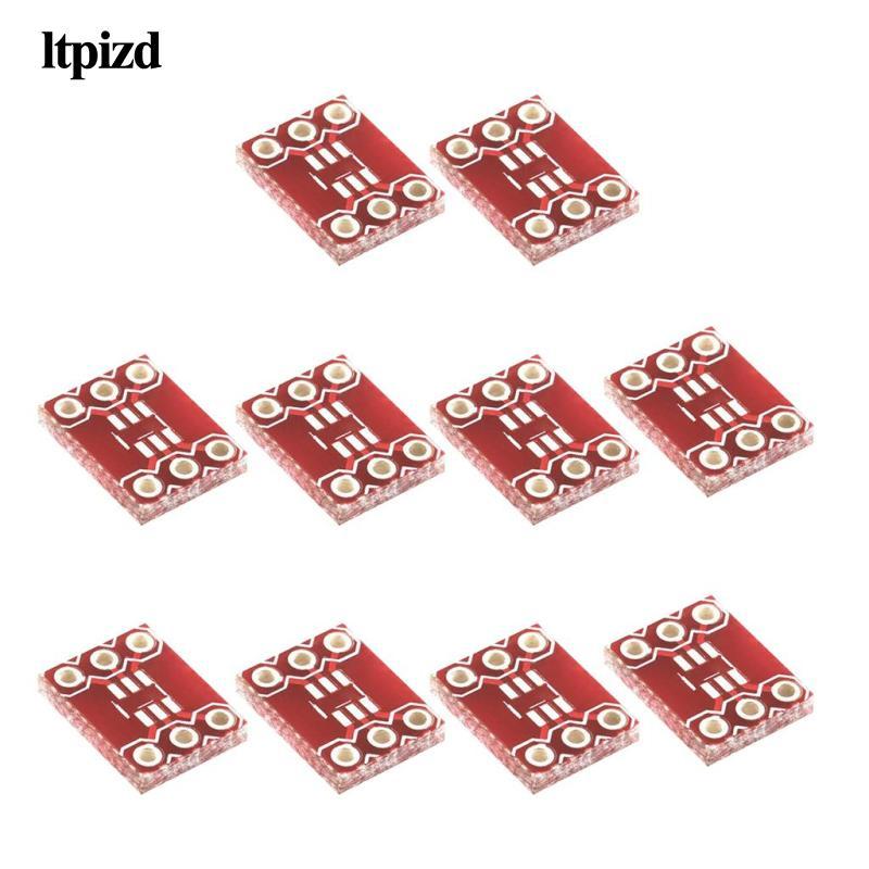 Garende แพ็ค 10 ชิ้น 6 พิน SOT23 ถึงอะแดปเตอร์ DIP บอร์ด PCB SMD Converter Board