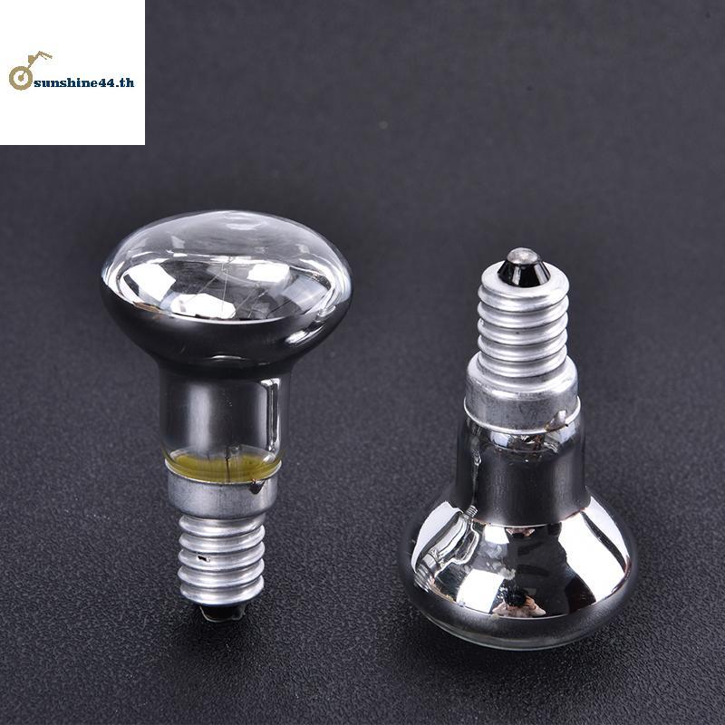 FOURSUN เปลี่ยนโคมไฟลาวา E14 R39 30W Spotlight สกรูในหลอดไฟ Spot Light TH