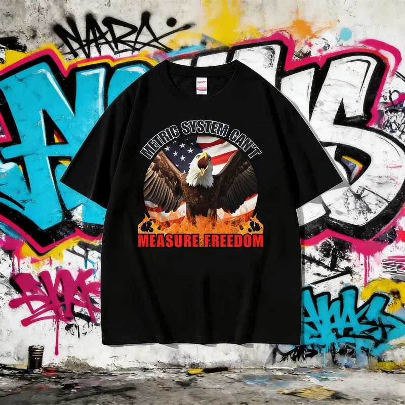 Wtf คือ A Kilometer Meme ตลกเมตริกระบบไม่สามารถวัด Freedom พิมพ์ Tee เสื้อ 100% ผ้าฝ้ายแท้พิมพ์เสื้อ