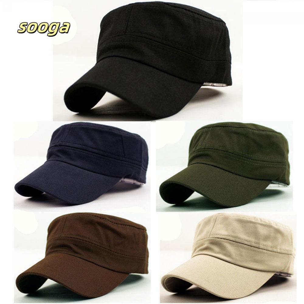 SOOGA Plain Cap Outdoor Patrol Cotton