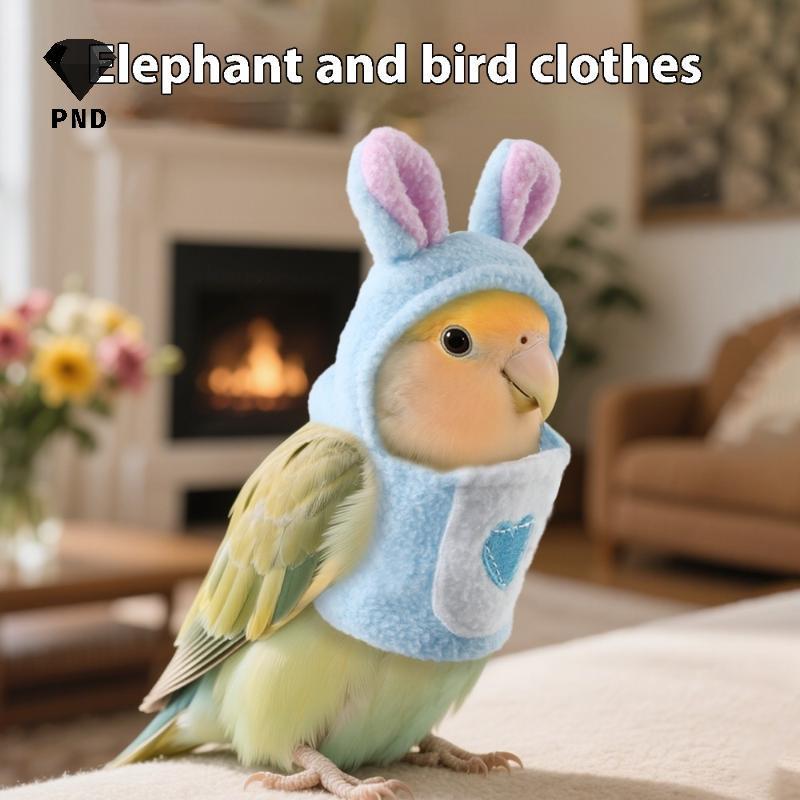 PND ตลกเปลี่ยนเป็นกระต่าย Pine Bird เสื้อผ้าน่ารัก Soft Bird บทบาทเล่นเสื้อผ้าคอสเพลย์ Photo Prop นก