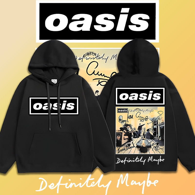 < Hot > ใหม่ เสื้อ Oasis Rock Band เสื้อยืดแขนสั้นผู้ชายผ้าฝ้ายแท้  |  Oasis ปริมณฑล ผ้าผ้ฝ้าย เสื้อ