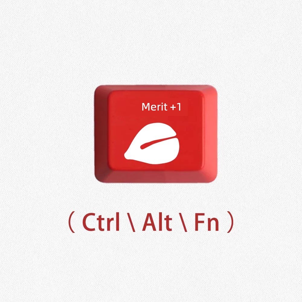 xda keycap keycap anime Ctrl Key Muyu Merit+1 คีย์บอร์ดแบบกลไก Keycap alt fn win Key 1.25 u กว้าง 2.