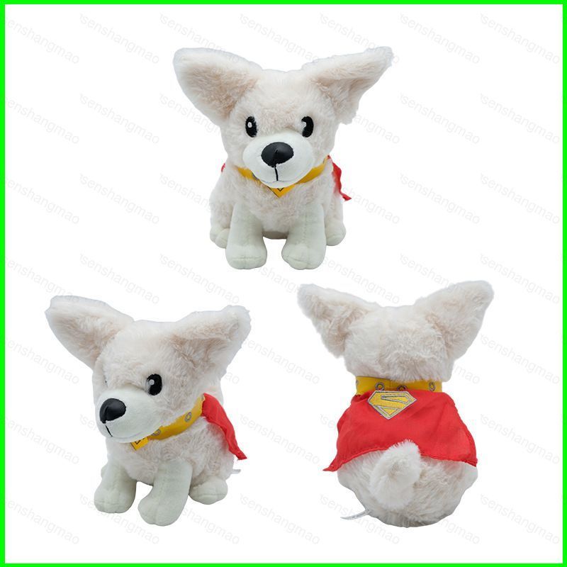 PS1 Krypto the Superdog Krypto DC Comics ตุ๊กตาผ้ากํามะหยี่น่ารัก Plushie ของเล่นสําหรับเด็กผู้หญิง 