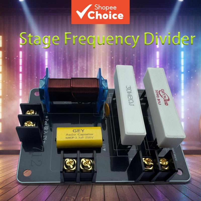Passive ลําโพงครอสโอเวอร์ 2 ทางความถี่ Divider Hi/Lo โมดูลกรองเสียง Pro ราคา ถูกที่สุด ดีลบีเคเค