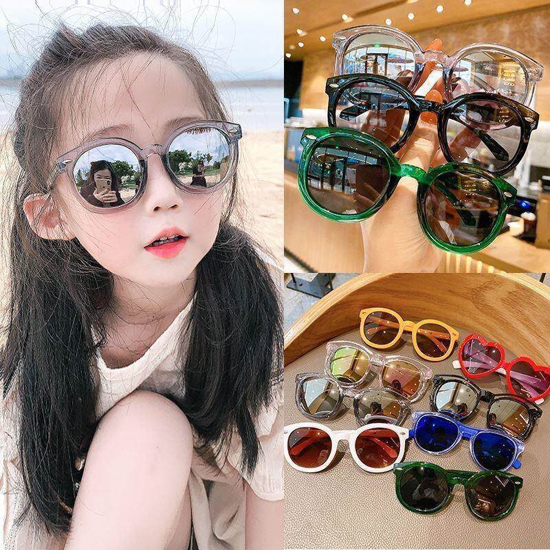 แว่นตาเด็ก Sun Glasses boy Children baby Sunglasses Kids girl Child