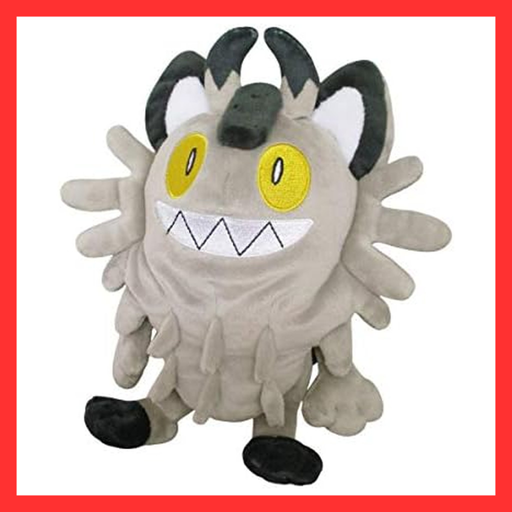 【Directly Japan】 Sanei Boeki Pokemon ALL STAR COLLECTION Meowth (Galar Form) (S) W17 x D10 x H19.5cm