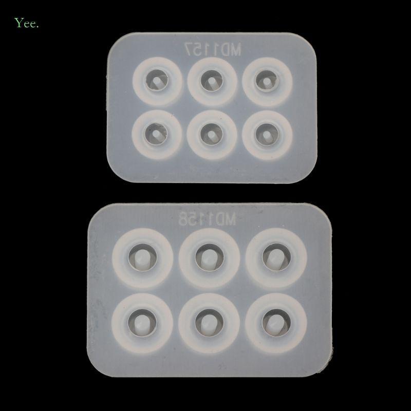 Yee 6-Cavity Epoxy_sphere Charm Mold สำหรับทำสร้อยคอกับเครื่องประดับจากเรซิ่น