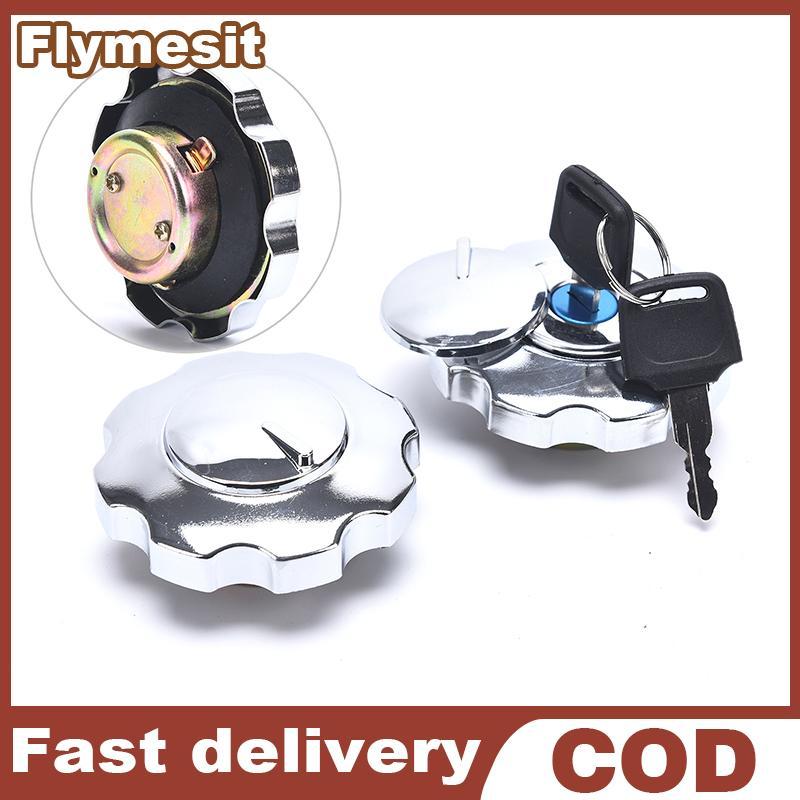 Flymesit 1PCS รถจักรยานยนต์การใช้แก๊สถังฝาครอบ Lo ชุดสําหรับ Honda CG125 อะไหล่ EN