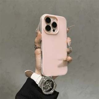 เคสโทรศัพท์สีทึบสำหรับIPhone 15 11 13 16 Pro Max 14 15 Plus 12 14 13 11 Pro 13 Pro Max ป้องกันการตกและป้องกันรอยขีดข่วน