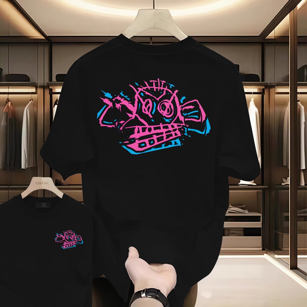 แฟชั่นJinx Arcane Monkey T Shirt Anime Cosplay Tees Women Men Unisex Grunge Aesthetic Short Sleeve P