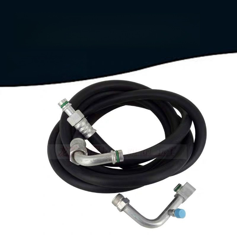 ท่อแอร์แรงดันสูง/ต่ำ Kobelco SK350-8 / SK460-8 สำหรับรถขุด จากปั๊มแอร์ถึงคอนเดนเซอร์ รุ่นใหม่