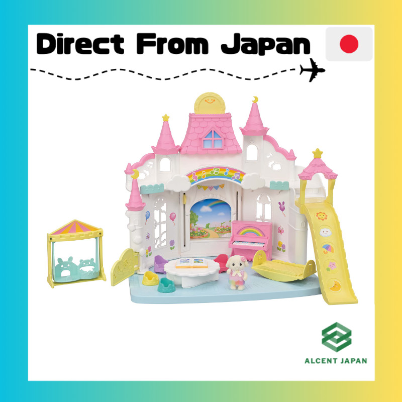 EPOCH Sylvanian Families Nursery “Everyone’s Sunny Day Nursery” S-68 ST Mark Certified Ages 3 and up