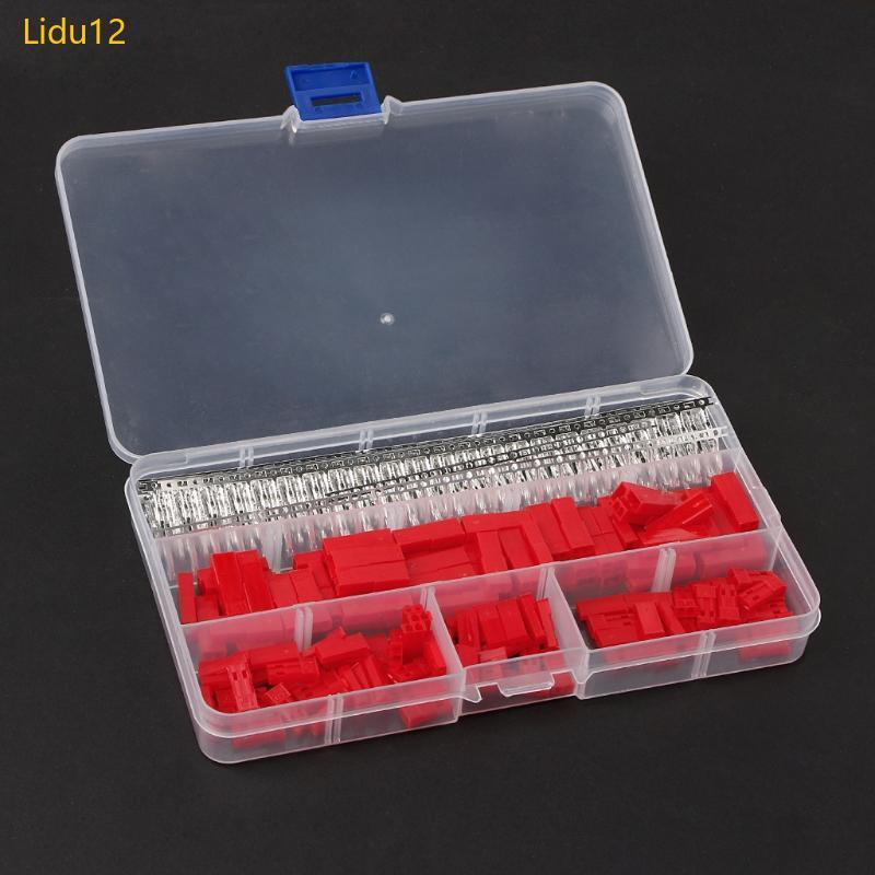 Lidu12 420PCS JST Connector Plug 2Pin ชายหญิงและ Crimps RC Connector