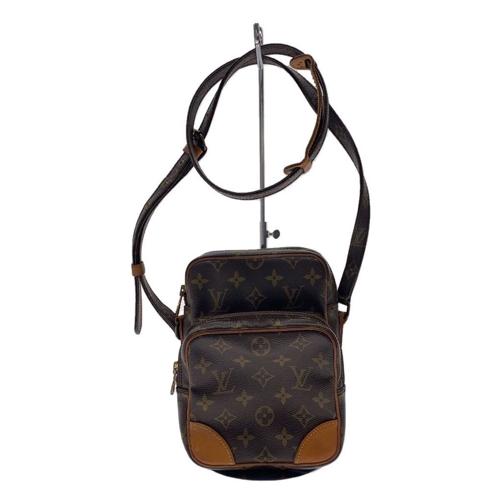 LOUIS VUITTON SHOULDER BAG AMAZON_MONOGRAM CANVAS_BRW PVC BRW Direct from Japan Secondhand