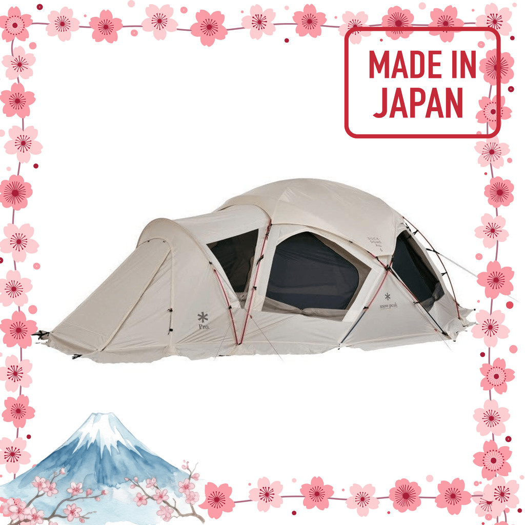【ผลิตในประเทศญี่ปุ่น】สโนว์พีค (snow peak) เต็นท์ ด็อกโดม Pro.6 [6 คน]