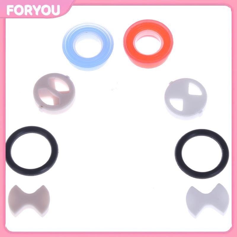 FORYOU 8 ชิ้น/เซ็ตเซรามิคแผ่นซิลิคอนเครื่องซักผ้าใส่เปลี่ยน 1/2 "สําหรับวาล์วแตะ null