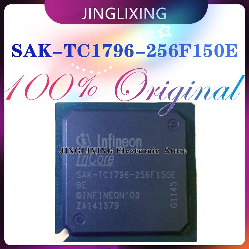 1 ชิ้น/ล็อตใหม่ SAK-TC1796-256F150EBE SAK TC1796 256F150EBE บอร์ดคอมพิวเตอร์ยานยนต์ที่ใช้กันทั่วไป v
