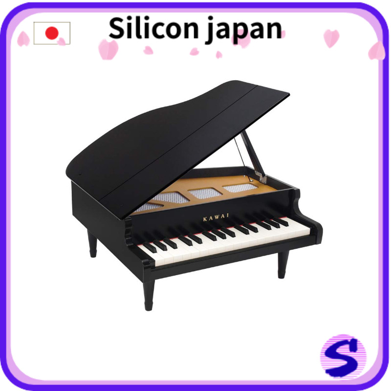 【ตรงจากญี่ปุ่น】Kawai Musical Instruments KAWAI Grand Piano Black 1141 Body dimensions: 425 × 450 × 2