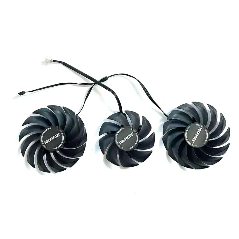 75 มม.85 มม.88 มม.RTX3080 RTX3070 RTX3060Ti พัดลมการ์ดวิดีโอสําหรับ iGame GeForce RTX 3080 3070 3060