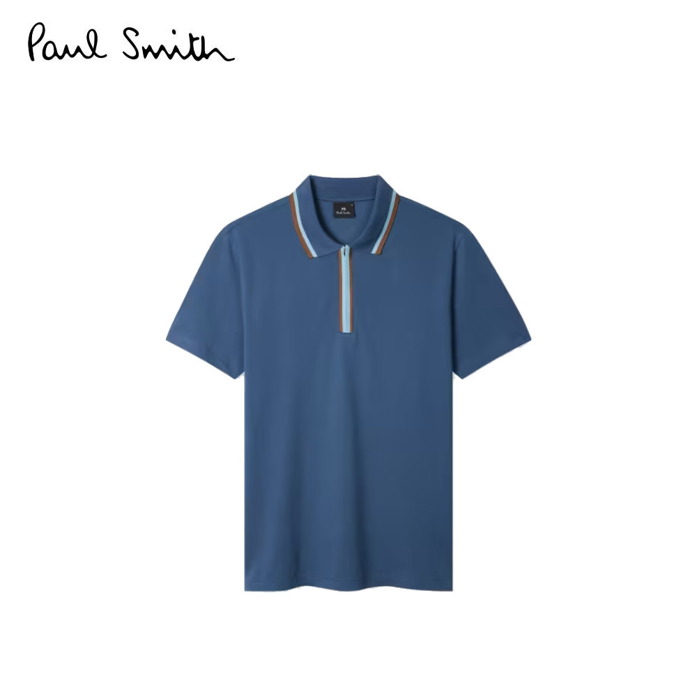 Paul Smith เสื้อโปโลเชิ้ตผู้ชาย รุ่น M2R-322Y-V21511-46A สี Denim
