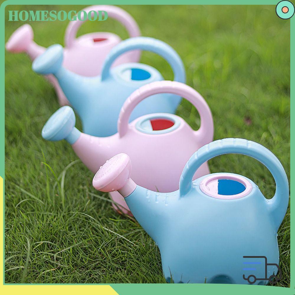 HOMESOGOOD โฮมโซดี 2200มล หม้อรดน้ําต้นไม้, การ์ตูนปลาวาฬเด็กเด็กรดน้ํา, กลางแจ้งน่ารักอนุบาลบ้านสวนชลประทาน