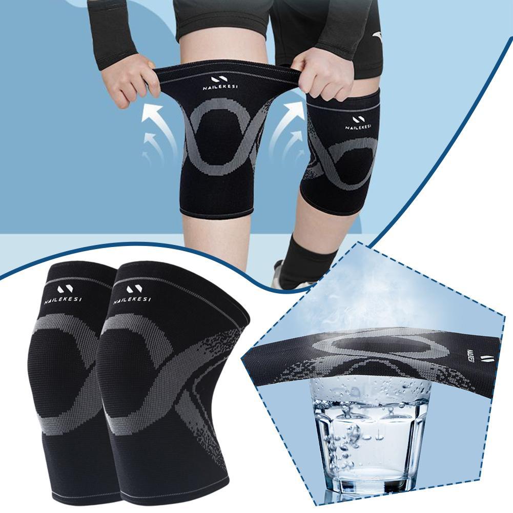 สนับเข่าสําหรับเล่นกีฬาสําหรับเด็ก Anti-fall Basketball Breathable Football Running B7m9