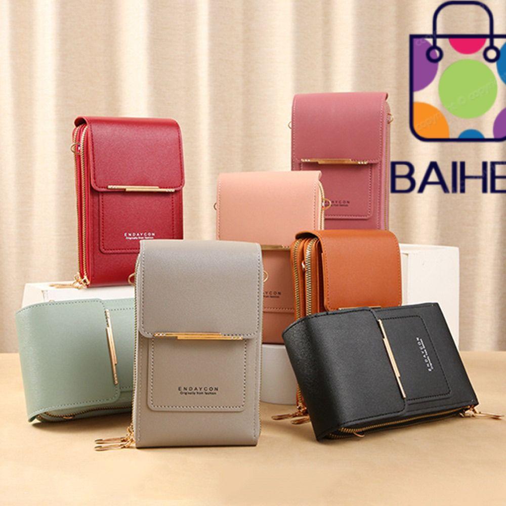 BAIHEE RFID กระเป๋ากันขโมย RFID สมาร์ทโฟน กระเป๋าสะพายข้างคุณภาพสูง