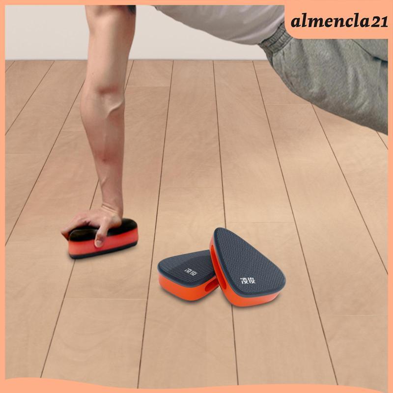 [Almencla] Pushup Pads Compact Push-up Stand Push-up Handle Set รองรับสําหรับ Push-ups Portable Home