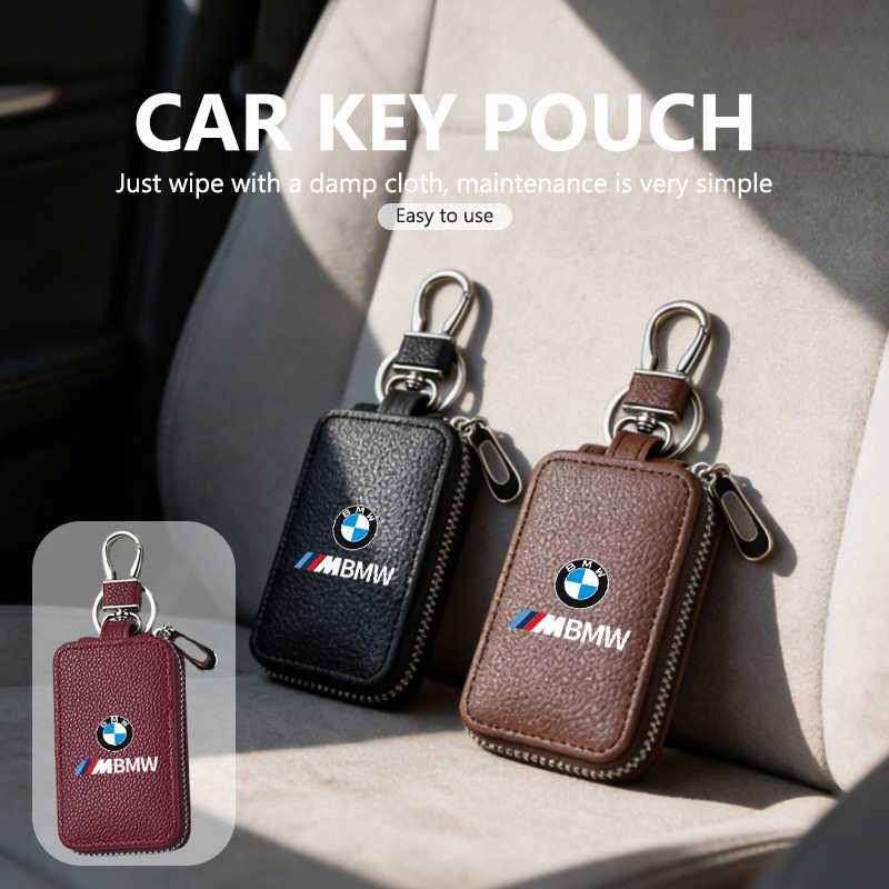 หนังกุญแจรถสําหรับ BMW M Sport M2 M3 M4 M5 M6 E46 E90 E60 F10 F20 E87 X3 X6