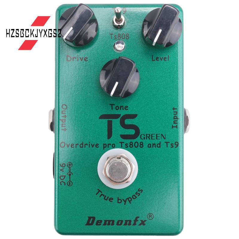 Hzsbckjyxgs2Demonfx Guitar Effect Pedal 2 in 1 Overdrive Guitar Pedal True Bypass Guitar Accessories