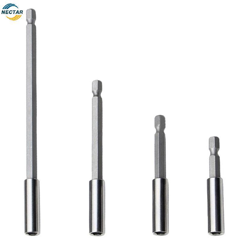 TAR หกเหลี่ยมจับขยายเชื่อมต่อ Rod แม่เหล็กสกรู Bits Extension Rod ยาวไขควงเคล็ดลับผู้ถือลื่นเครื่องมือ N