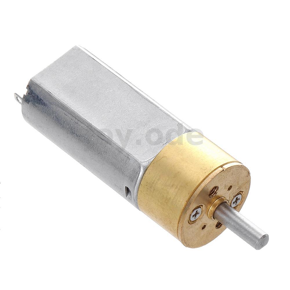 Machifit DC 12V 30-800rpm 16GA050 Reduction Gear Motor สําหรับล็อคประตูอัจฉริยะเมตรกล้องรักษาความปลอ