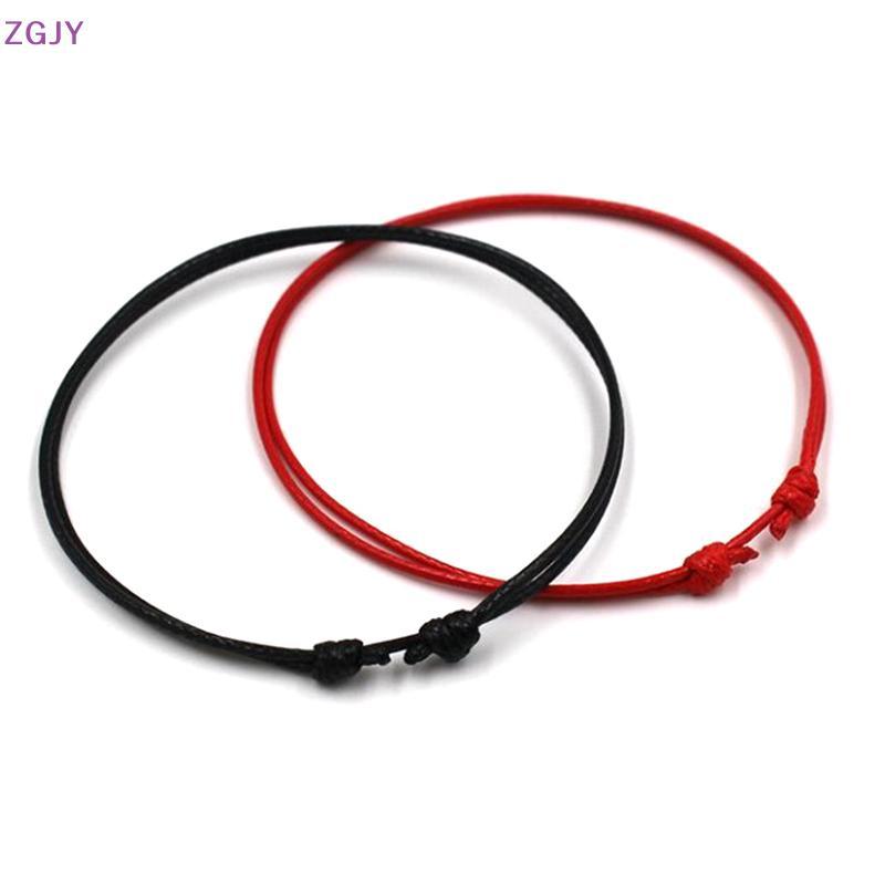 TORKK simple Rope Anklets ทําด้วยมือเชือกปรับได้ผู้ชายและผู้หญิงสร้อยข้อมือเครื่องประดับขาโซ่ใหม่