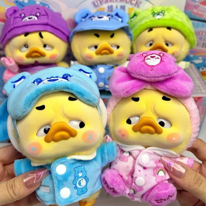 【ของแท้ 100%】Care Bears X Upsetduck Be Rainbow Duck Series 1 Whole Set Blind Box