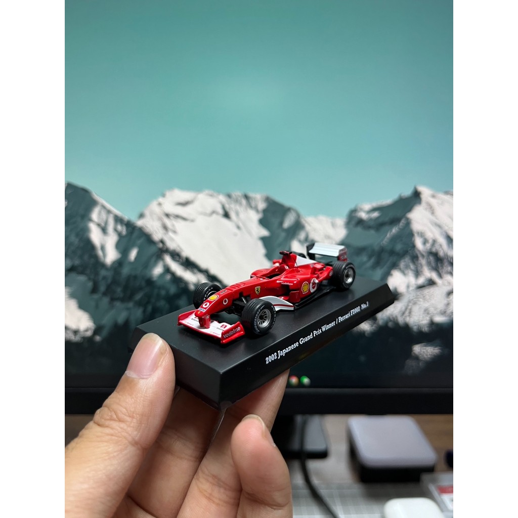 1/64 Jingshang kyosho f1 Ferrari f2002 Ferrari F2002 #1 Schumahe 2002 Japanese Grand Prize Champions